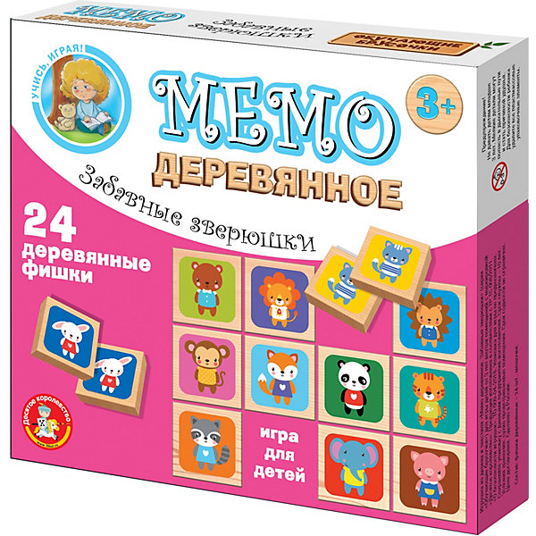 

Игра Десятое королевство "Мемо" Забавные зверюшки