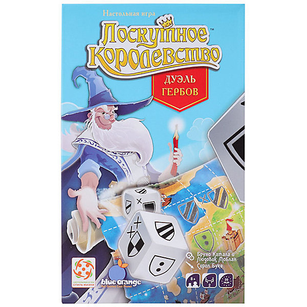 

Настольная игра Blue Orange "Лоскутное королевство. Дуэль гербов, Настольная игра Blue Orange "Лоскутное королевство. Дуэль гербов"