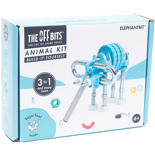 

Конструктор The Offbits Elephantbit, 44 элемента, Разноцветный, Конструктор The Offbits Elephantbit, 44 элемента