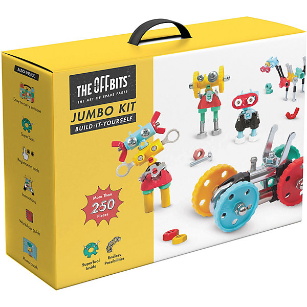 Конструктор The Jumbo Kit, 250 элементов Offbits 16554630