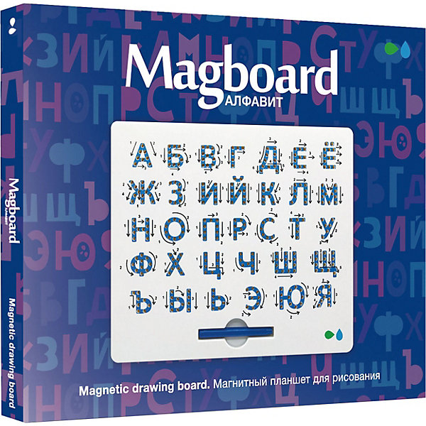 фото Магнитный планшет для рисования назад к истокам magboard "алфавит"