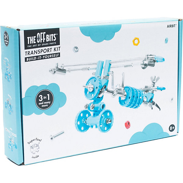 

Конструктор The Offbits Airbit, 109 элементов, Разноцветный, Конструктор The Offbits Airbit, 109 элементов