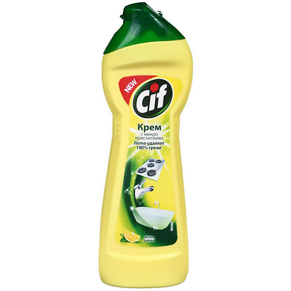 

Чистящий крем Cif актив лимон, 250 мл, Weiß/beige, Чистящий крем Cif актив лимон, 250 мл
