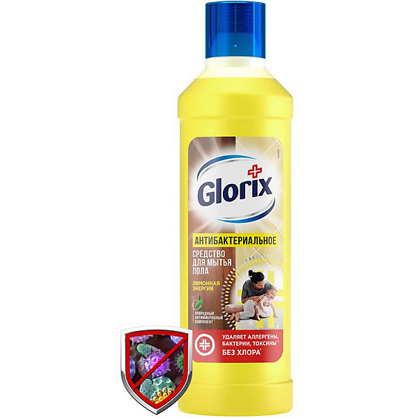 

Чистящее средство для пола Glorix Лимонная энергия, 1 л, Weiß/beige, Чистящее средство для пола Glorix Лимонная энергия, 1 л