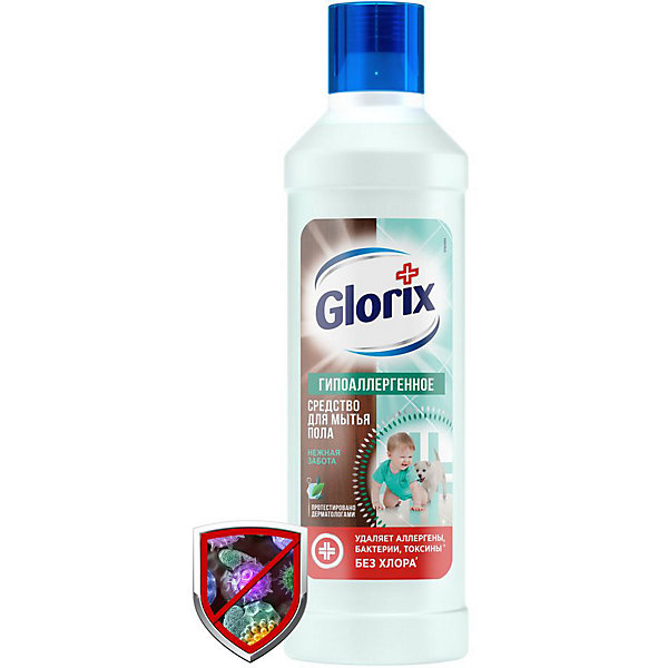Чистящее средство для пола Нежная забота, 1 л Glorix 16554804