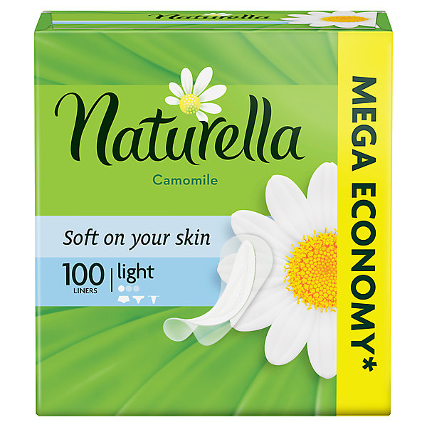 

Женские ароматизированные ежедневные прокладки NATURELLA Light (с ароматом ромашки), 100 шт, Weiß/beige, Женские ароматизированные ежедневные прокладки NATURELLA Light (с ароматом ромашки), 100 шт.