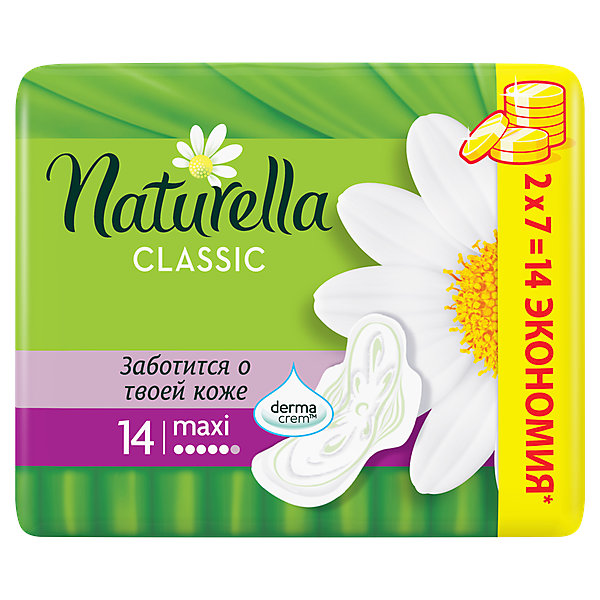 

Naturella Classic Maxi Ромашка Гигиенические Прокладки, Мягкость, Комфорт, Ежедневная Сверхнежная Защита 14 Шт, Weiß/beige, Naturella Classic Maxi Ромашка Гигиенические Прокладки, Мягкость, Комфорт, Ежедневная Сверхнежная Защита 14 Шт.
