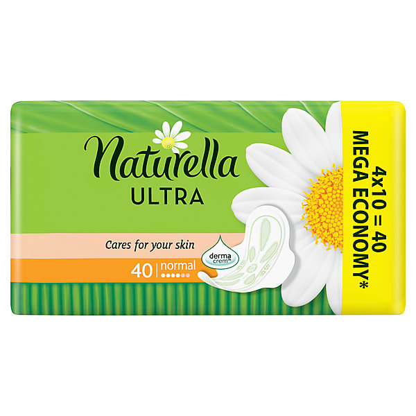 

Женские ароматизированные прокладки NATURELLA ULTRA Normal (с ароматом ромашки) Quatro, 40 шт, Weiß/beige, Женские ароматизированные прокладки NATURELLA ULTRA Normal (с ароматом ромашки) Quatro, 40 шт.