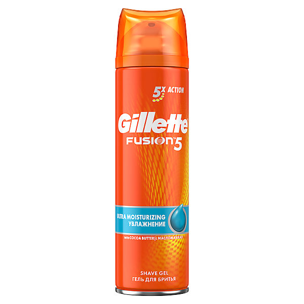 

Гель Для Бритья Gillette Fusion5 Ultra Moisturizing 200 мл