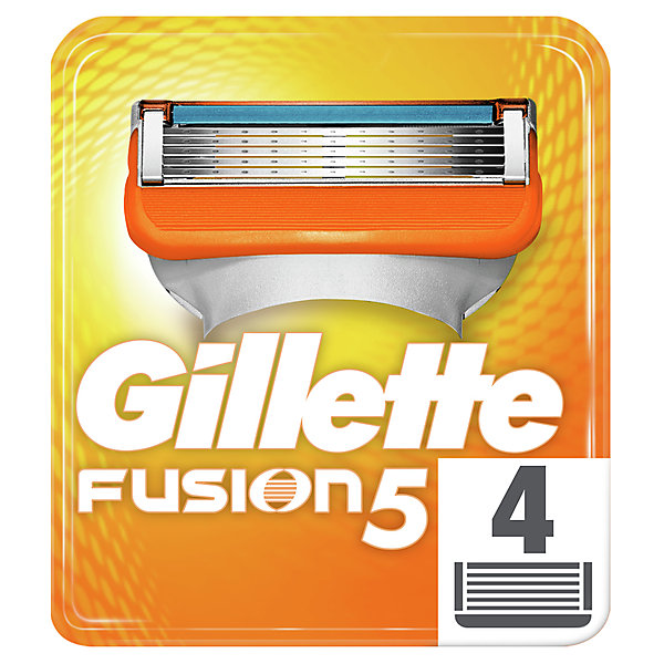 Сменные кассеты Fusion5, 4 шт GILLETTE 16555749
