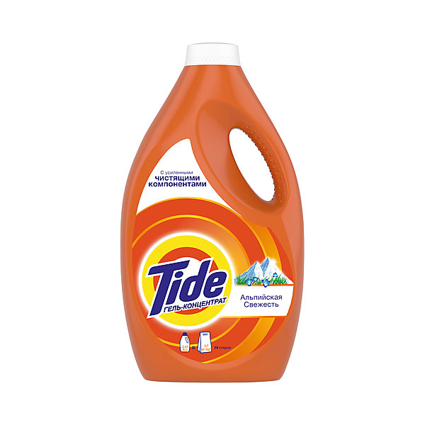 

Гель для стирки Tide Альпийская свежесть 2,4 л, Weiß/beige, Гель для стирки Tide Альпийская свежесть 2,4 л