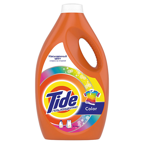 Гель для стирки Color 2,4 л Tide 16573366