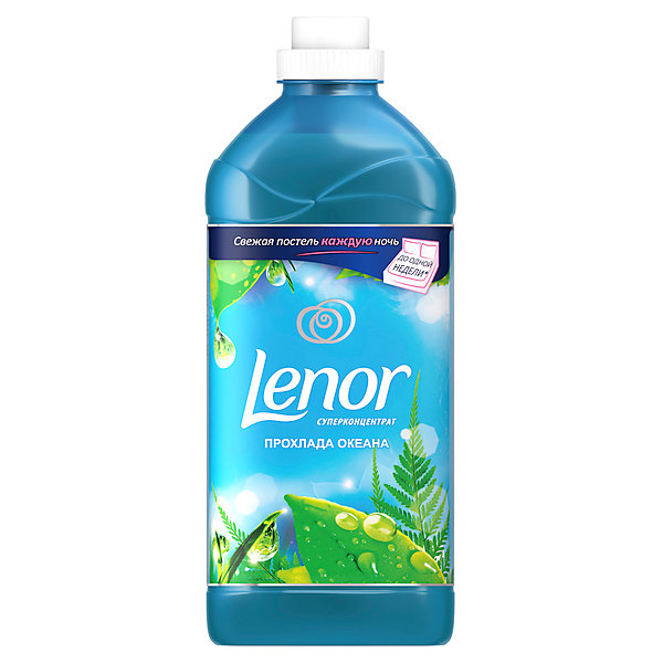 Кондиционер для белья Виталити Прохлада океана 1,8 л Lenor 16573386