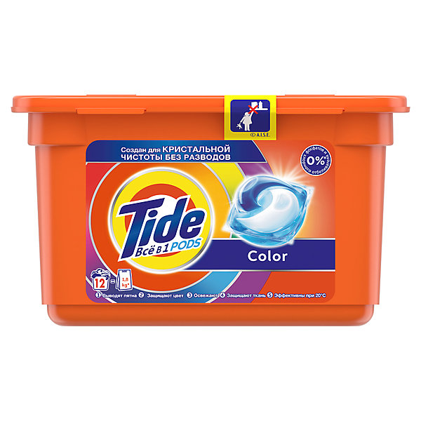 

Капсулы для стирки Tide все в 1, Weiß/beige, Капсулы для стирки Tide все в 1