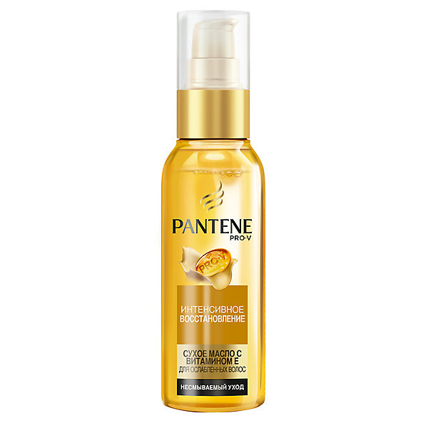 

Сухое масло Pantene Интенсивное восстановление с витамином Е 100 мл