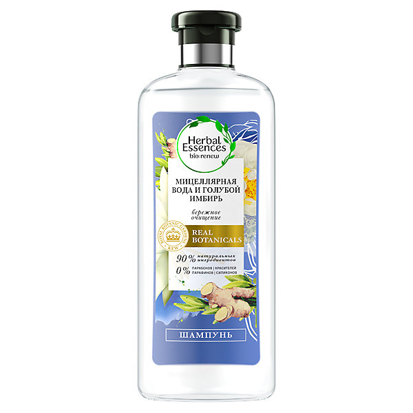 

Шампунь Herbal Essences Мицеллярная вода и Голубой имбирь 400 мл