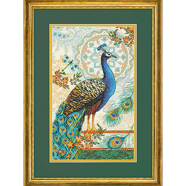 

Набор для вышивания "Королевский павлин" 22.8 x 38.1 см, Weiß/beige, Набор для вышивания "Королевский павлин" 22.8 x 38.1 см