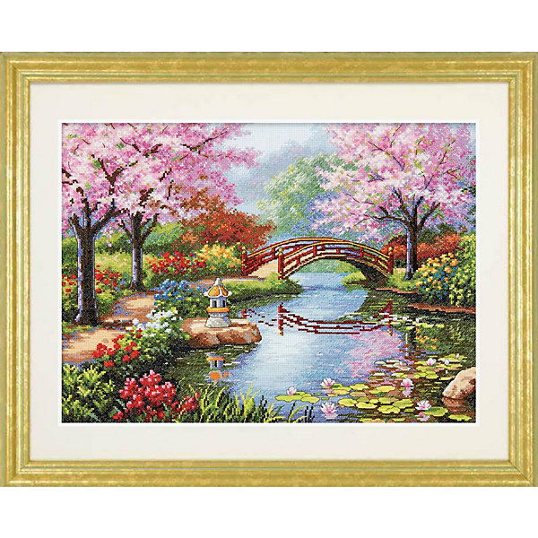 

Набор для вышивания "Японский сад" 40.6 x 30.4 см, Weiß/beige, Набор для вышивания "Японский сад" 40.6 x 30.4 см