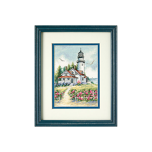 

Набор для вышивания "Живописный маяк" 12 x 17 см, Weiß/beige, Набор для вышивания "Живописный маяк" 12 x 17 см