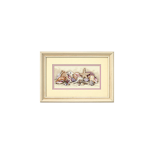 

Набор для вышивания "Морские сокровища" 20 x 10 см, Weiß/beige, Набор для вышивания "Морские сокровища" 20 x 10 см