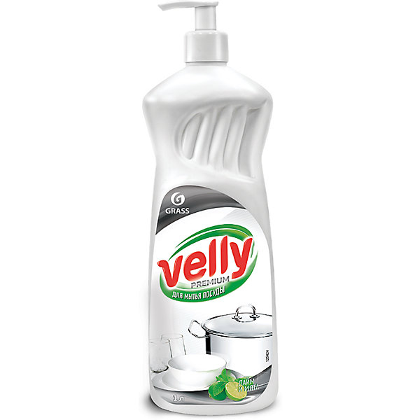 

Средство для мытья посуды Grass Velly Premium Лайм и мята, 1000 мл