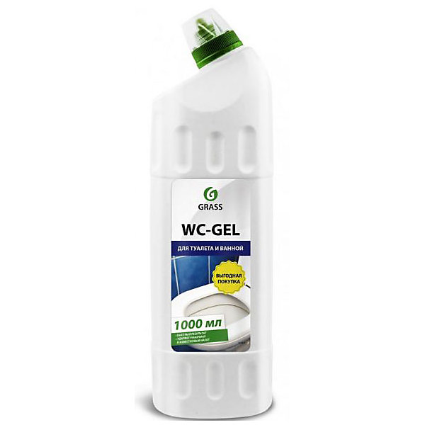 фото Средство для чистки сантехники grass wc-gel, 1000 мл