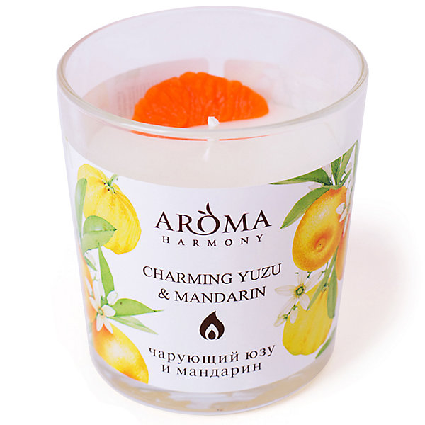 

Свеча ароматическая Aroma Harmony Юзу и мандарин, 160 гр, Weiß/beige, Свеча ароматическая Aroma Harmony Юзу и мандарин, 160 гр