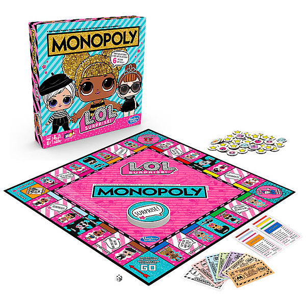 

Настольная игра Hasbro Gaming "Монополия" LOL Surprise