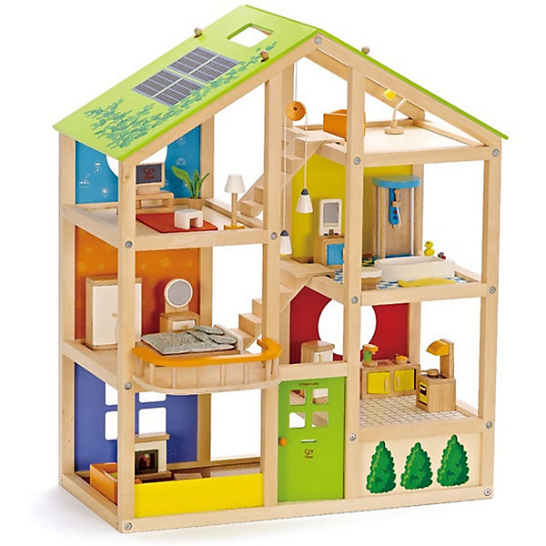 Дом для мини-кукол Hape с мебелью, 33 предмета 16589309