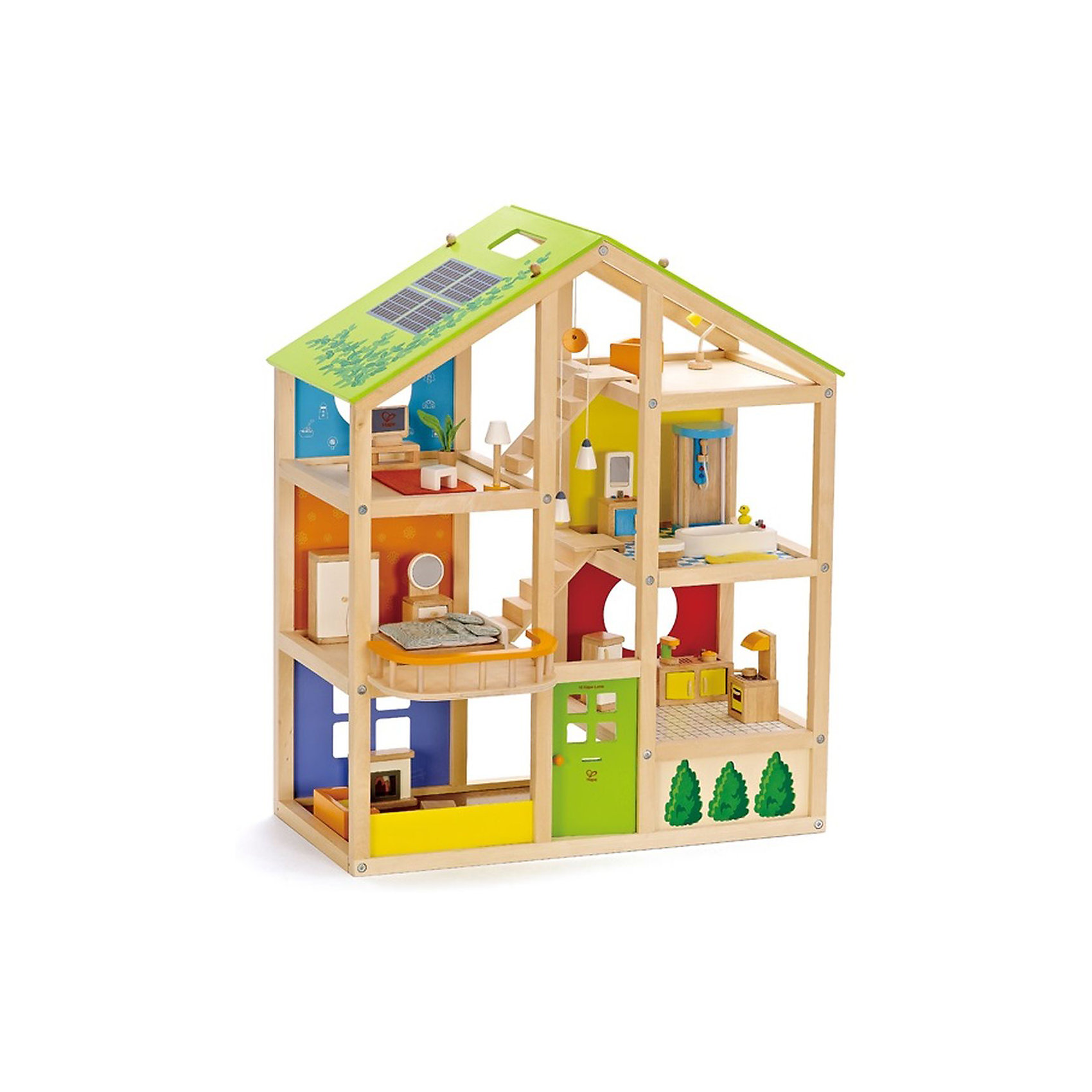 Дом для мини-кукол с мебелью, 33 предмета HAPE 16589309
