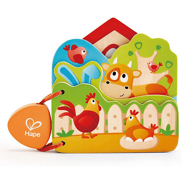 

Книжка Hape Ферма, Разноцветный, Книжка Hape Ферма