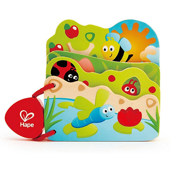 

Книжка Hape Природа, Разноцветный, Книжка Hape Природа
