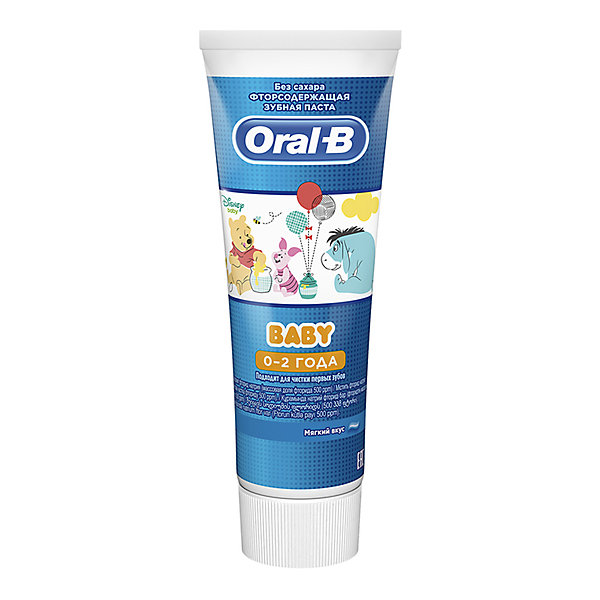 

Зубная паста Oral-B Baby Winnie the Pooh, с 0 мес, 75 мл