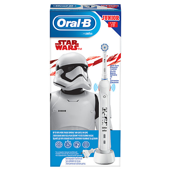 

Электрическая зубная щетка Oral-B Junior Pro2 Star Wars