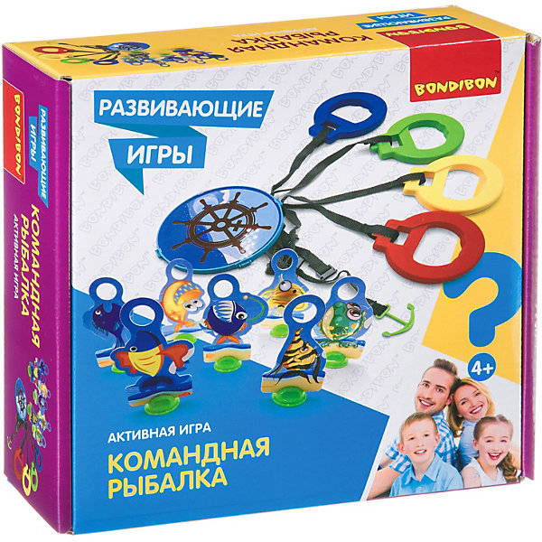 

Развивающая активная игра Bondibon «Командная рыбалка»