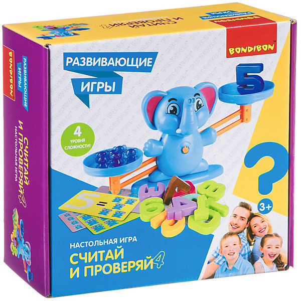 

Настольная игра Bondibon «Считай и проверяй 4»