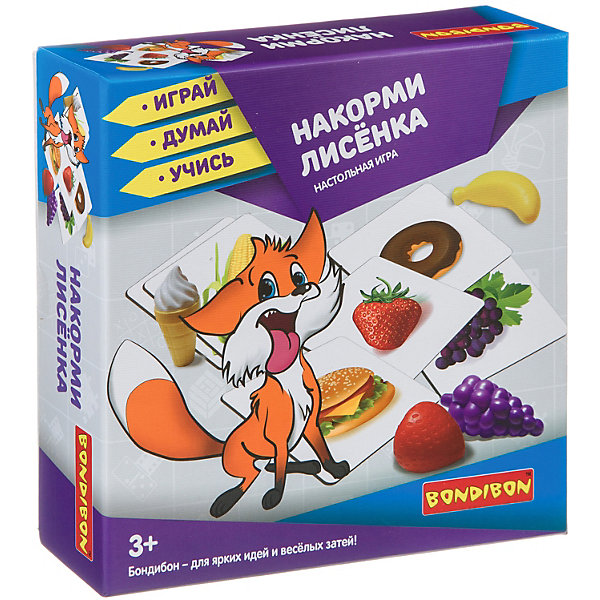 

Настольная игра Bondibon "Накорми лисёнка, Настольная игра Bondibon "Накорми лисёнка"