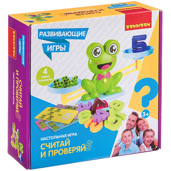 

Настольная игра Bondibon «Считай и проверяй 5»