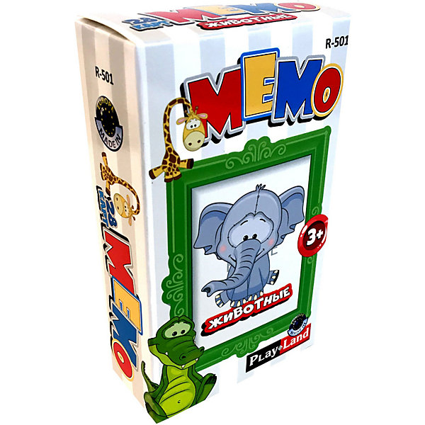 

Карточная игра Play Land Мемо "Животные, Карточная игра Play Land Мемо "Животные"