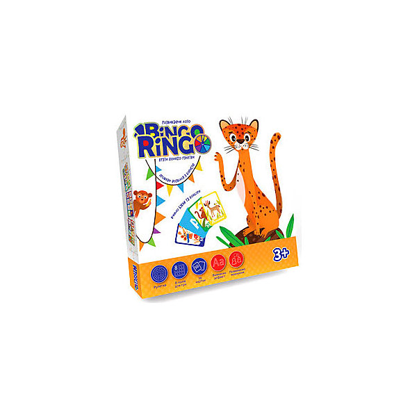 

Развивающее лото Danko Toys Bingo Ringo