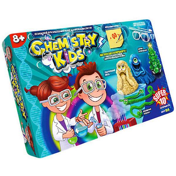 фото Набор для проведения опытов danko toys chemistry kids «магические эксперименты»