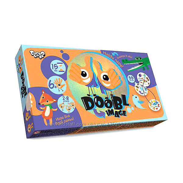 

Настольная игра Danko Toys Doobl Image «Двойная картинка»