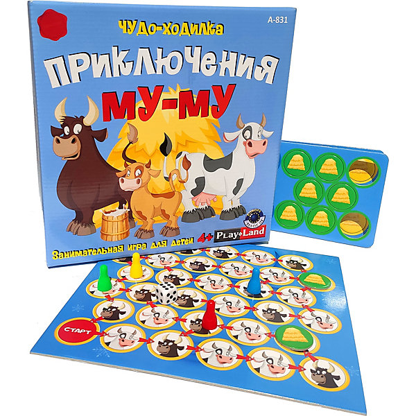 

Настольная игра Play Land "Приключения Му-Му, Настольная игра Play Land "Приключения Му-Му"