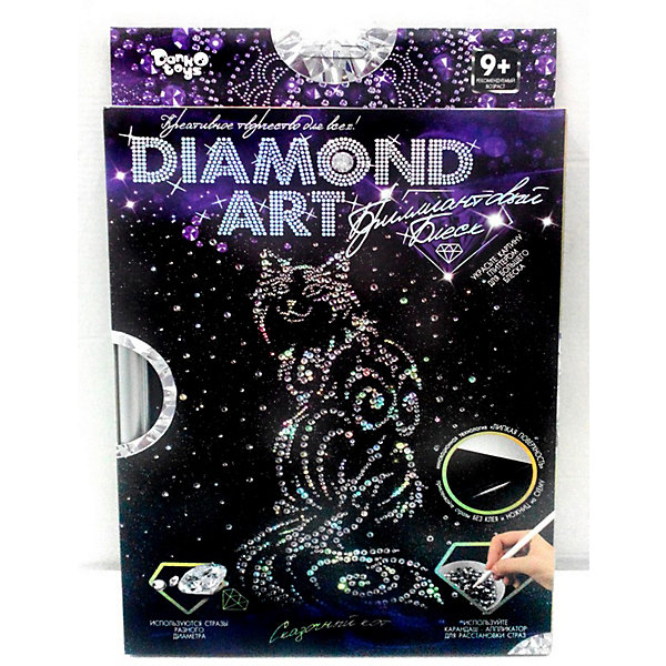 

Набор для создания мозаики Danko Toys Diamond Art, Разноцветный, Набор для создания мозаики Danko Toys Diamond Art