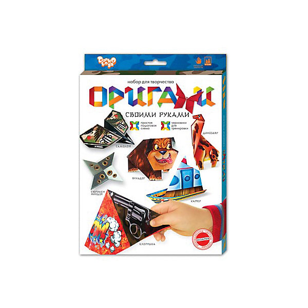 

Набор для творчества Danko Toys «Оригами», Разноцветный, Набор для творчества Danko Toys «Оригами»