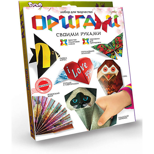 

Набор для творчества Danko Toys «Оригами», Разноцветный, Набор для творчества Danko Toys «Оригами»