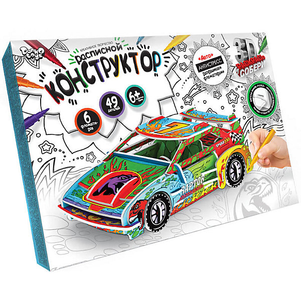 

Набор для творчества Danko Toys «Расписной Конструктор», Разноцветный, Набор для творчества Danko Toys «Расписной Конструктор»