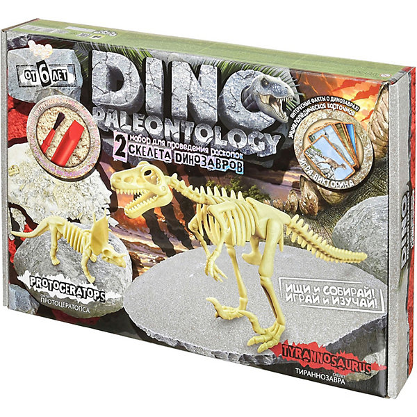 

Набор для проведения раскопок Danko Toys Dino Paleontology, Разноцветный, Набор для проведения раскопок Danko Toys Dino Paleontology