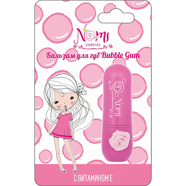 

Бальзам для губ Nomi Bubble Gum, 4 г
