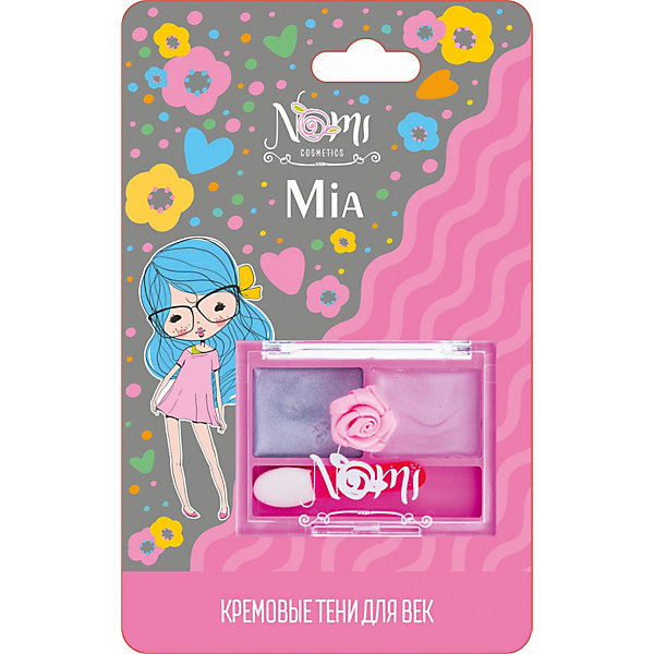 

Тени для век Nomi Mia, 3 г